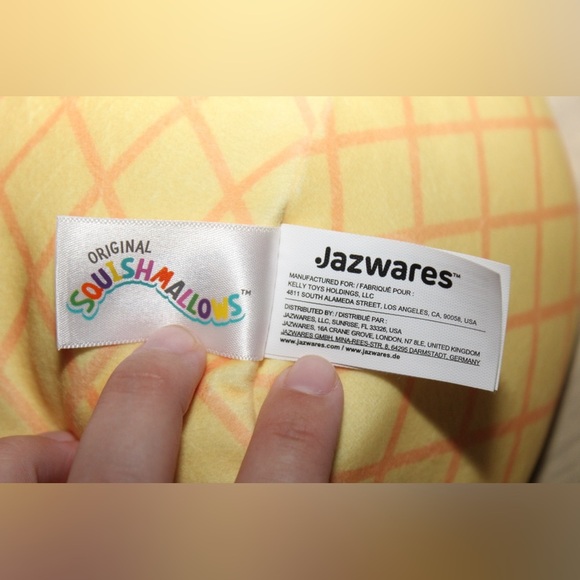 SQUISHMALLOWS STITCH Pineapple Disney Plush NWT LILO & Stitch - Picture 7 of 10